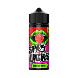 six licks berried alive 100ml eliquid