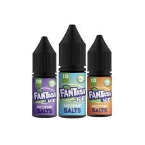 fantasi ice nicotine salt eliquid bottles 10ml