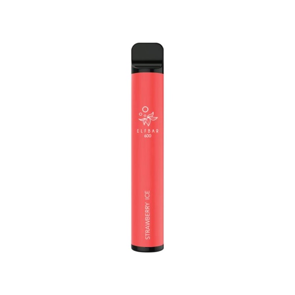 Strawberry Ice Elf Bar Disposable Next Day UK Delivery Vapour Store